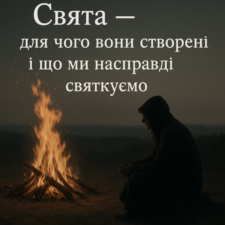 Свята — для чого вони створені і що ми насправді святкуємо
